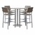 Alfresco Bistro Indoor/Outdoor Round Café Height Table