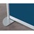 Modern Privacy Panel w/ Colored & Translucent Infill Panels (4' 4" W x 6' 6" H) - Stationary Base