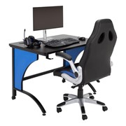 SkyLab Gaming Chair w/ Flip-Up Arms & SkyLab Gaming Desk