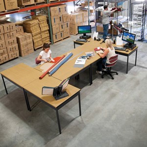 Heavy-Duty Utility Tables w/ Scratch-Resistant Paint