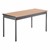 Heavy-Duty Utility Table w/ Scratch-Resistant Paint (24" W x 60" L) - Maple