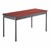 Heavy-Duty Utility Table w/ Scratch-Resistant Paint (24" W x 60" L) - Cherry