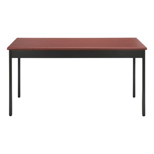 Heavy-Duty Utility Table w/ Scratch-Resistant Paint - Cherry