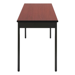 Heavy-Duty Utility Table w/ Scratch-Resistant Paint (24" W x 60" L) - Cherry