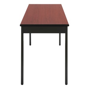 Heavy-Duty Utility Table w/ Scratch-Resistant Paint (24" W x 48" L) - Cherry