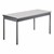 Heavy-Duty Utility Table w/ Scratch-Resistant Paint (24" W x 48" L) - Gray Nebula