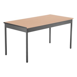 Heavy-Duty Utility Table w/ Scratch-Resistant Paint (30" W x 60" L) - Maple