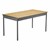 Heavy-Duty Utility Table w/ Scratch-Resistant Paint (30" W x 60" L) - Oak
