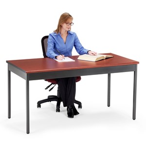 Heavy-Duty Utility Table w/ Scratch-Resistant Paint