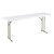 Blow Molded Plastic Folding Training Table (18" W x 72" L)
