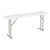 Blow Molded Plastic Folding Training Table (18" W x 72" L)