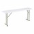 Blow Molded Plastic Folding Training Table (18" W x 72" L)