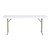 Blow Molded Plastic Folding Training Table (18" W x 72" L)