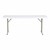 Blow Molded Plastic Folding Training Table (18" W x 72" L)