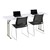 Blow Molded Plastic Folding Training Table (18" W x 72" L)