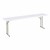 Blow Molded Plastic Folding Training Table (18" W x 96" L)