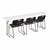 Blow Molded Plastic Folding Training Table (18" W x 96" L)