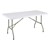Rectangular Blow Molded Plastic Folding Table (30" W x 60" L)