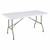 Rectangular Blow Molded Plastic Folding Table (30" W x 60" L)