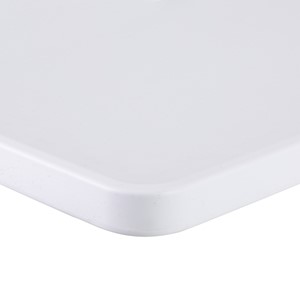 Rectangular Blow Molded Plastic Folding Table