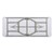 Rectangular Blow Molded Plastic Folding Table