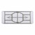 Rectangular Blow Molded Plastic Folding Table