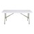 Rectangular Blow Molded Plastic Folding Table (30" W x 72" L)