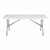 Rectangular Blow Molded Plastic Folding Table (30" W x 72" L)