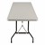 Gray Blow-Molded Plastic Folding Table