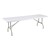 Rectangular Blow Molded Plastic Folding Table (30" W x 96" L)