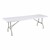 Rectangular Blow Molded Plastic Folding Table (30" W x 96" L)
