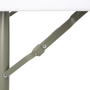Round Blow Molded Plastic Folding Table