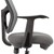 Adjustable-Height Mesh Drafting Stool w/ Arms