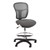 Adjustable-Height Mesh Drafting Stool w/o Arms