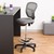 Adjustable-Height Mesh Drafting Stool w/o Arms