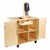 Sanitation Station w/ Baltic Birch Top, Hand Sanitizer Dispenser Mount & Hand Sanitizer Dispenser