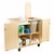 PPE Sanitation Station w/ Baltic Birch Top & Hand Sanitizer Dispenser Mount