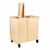 PPE Sanitation Station w/ Baltic Birch Top & Hand Sanitizer Dispenser Mount