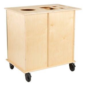 PPE Sanitation Station w/ Baltic Birch Top