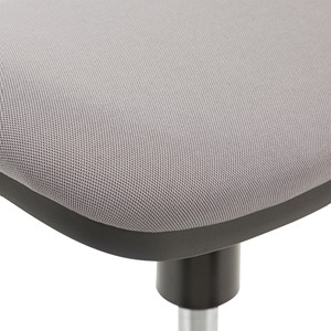 Sit-to-Stand Active Stool w/ Pivot Saddle Seat - Seat - Detail - Gray