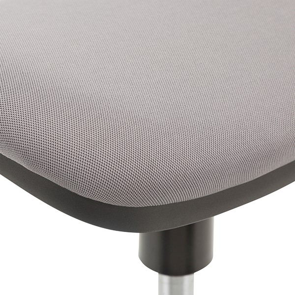Sit-to-Stand Active Stool w/ Pivot Saddle Seat - Seat - Detail - Gray