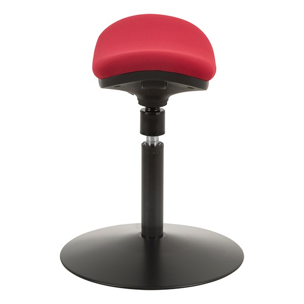 Sit-to-Stand Active Stool w/ Pivot Saddle Seat