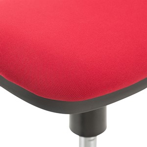 Sit-to-Stand Active Stool w/ Pivot Saddle Seat - Seat - Detail - Red