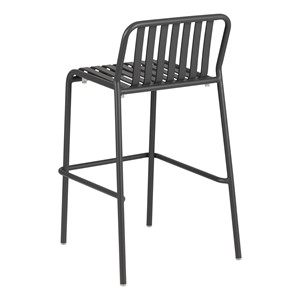 Contemporary Round Outdoor Teak Table & Chair Set