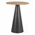 Contemporary Round Outdoor Teak Table & Chair Set