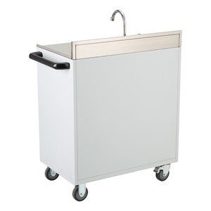 Stainless Steel Portable Sink - Back