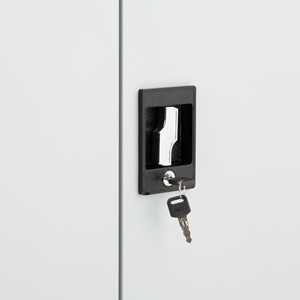 Stainless Steel Portable Sink - Locking Cabinet