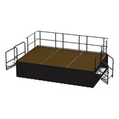 Rectangle Stage Package w/ Hardboard Deck