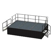 Rectangle Stage Package w/ Carpet Deck