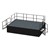 12-Person Rectangle Stage Package w/ Carpet Deck (12' L x 8' D)
